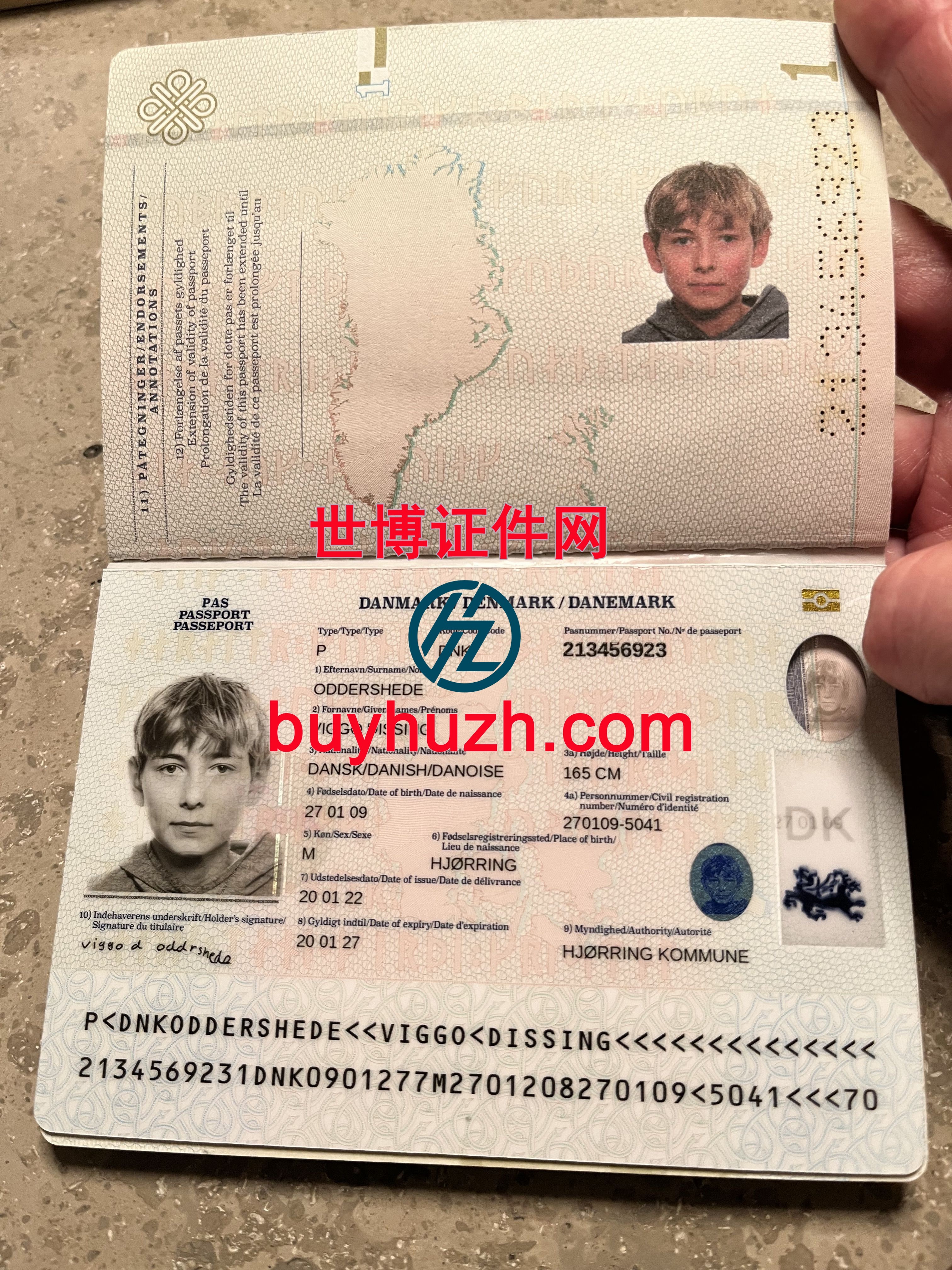 购买丹麦护照