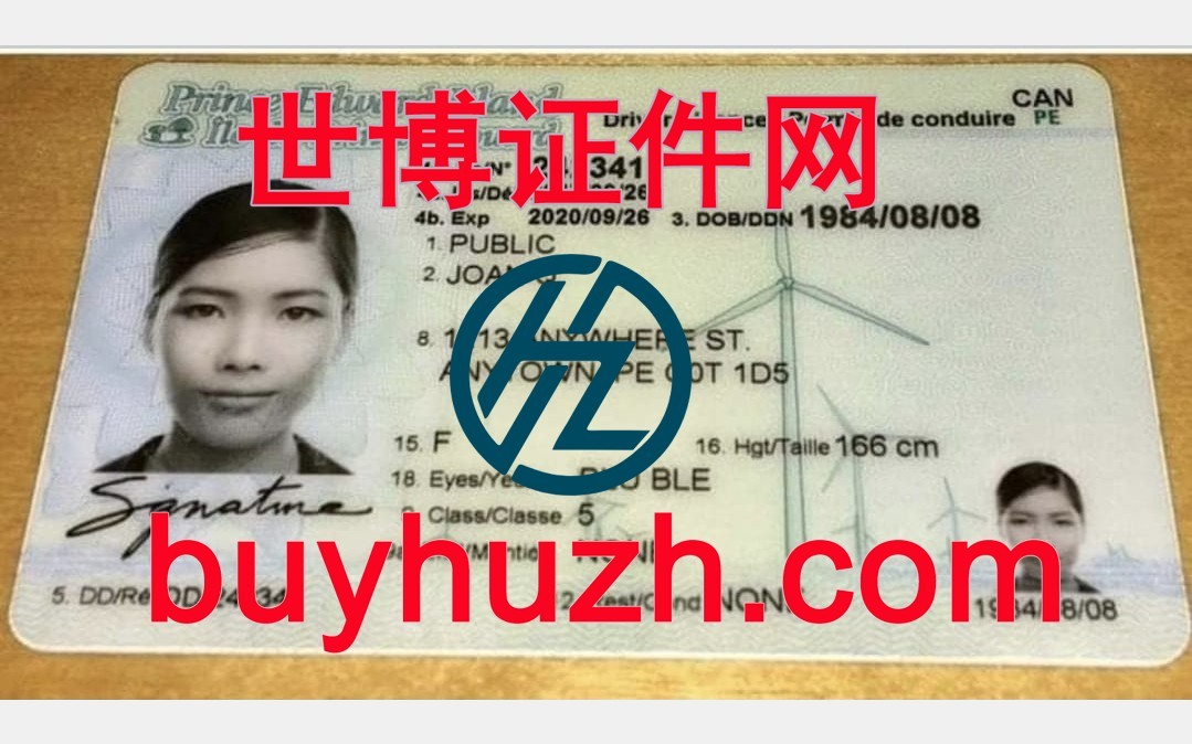 购买加拿大爱德华王子岛省驾驶证