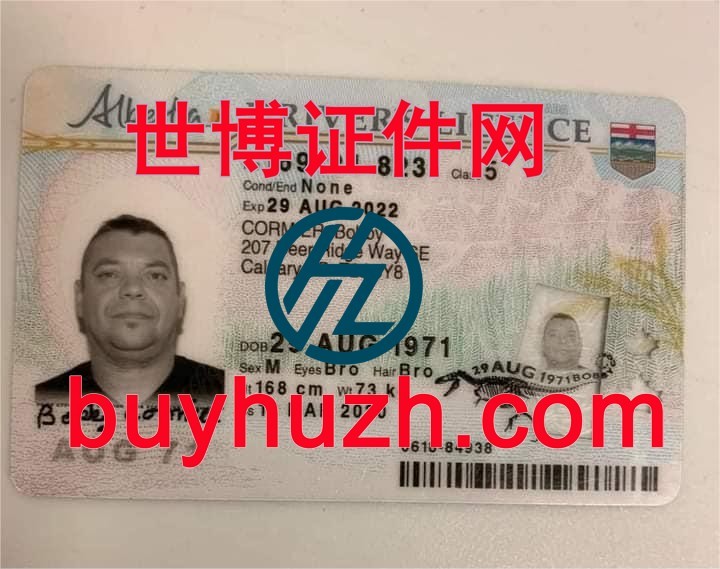 购买加拿大阿尔伯塔省驾驶证