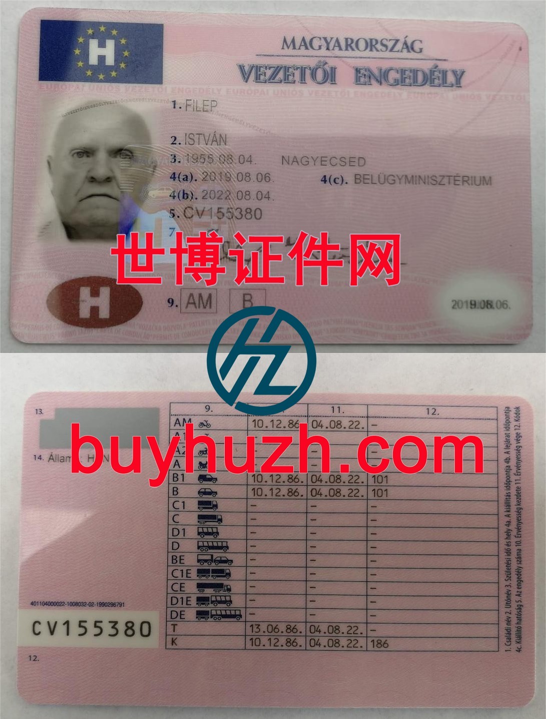 购买匈牙利驾驶证