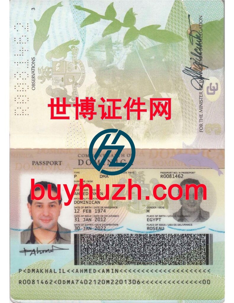 购买多米尼克护照