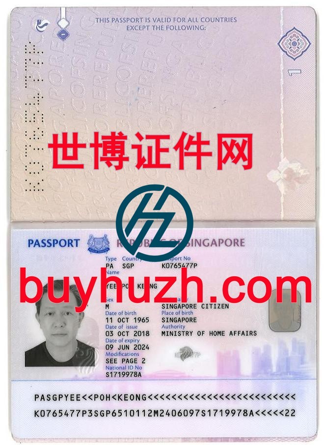 购买新加坡护照