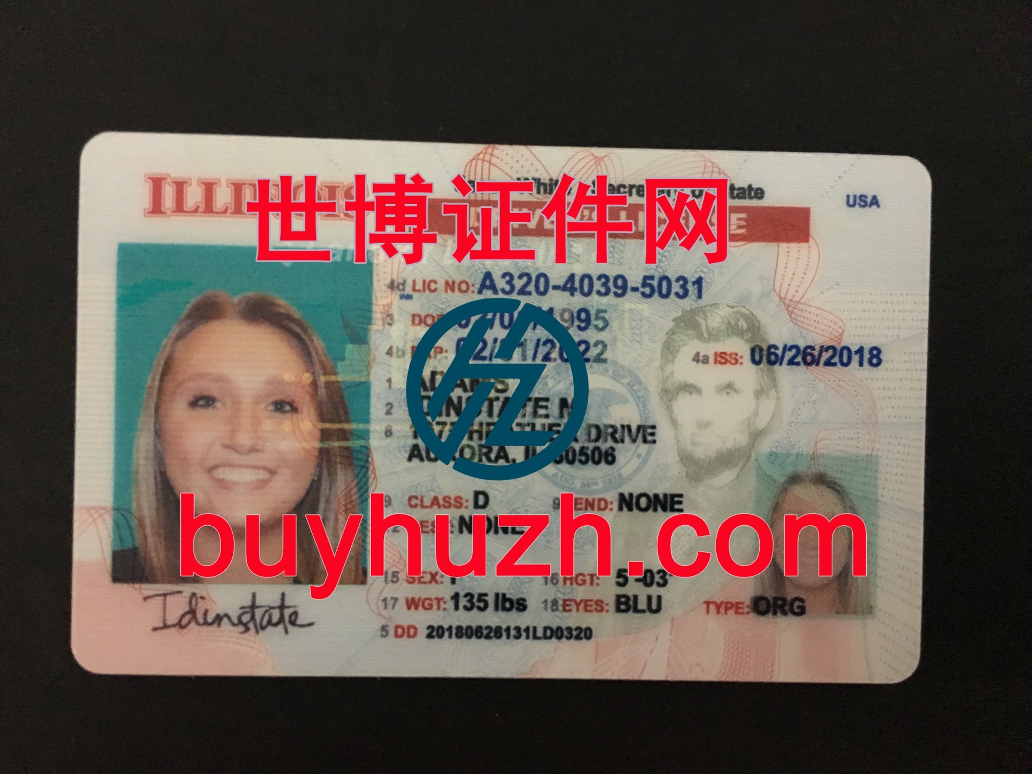 购买美国伊利诺伊州驾驶证