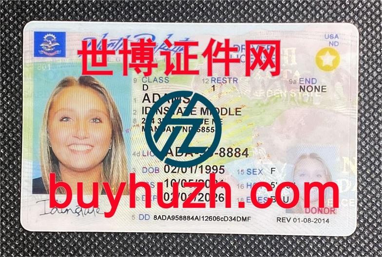 购买美国北达科他州驾驶证