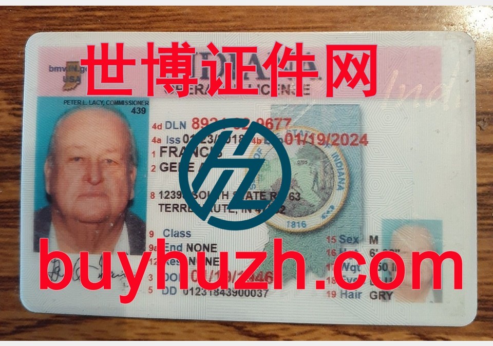 购买美国印第安纳州驾驶证