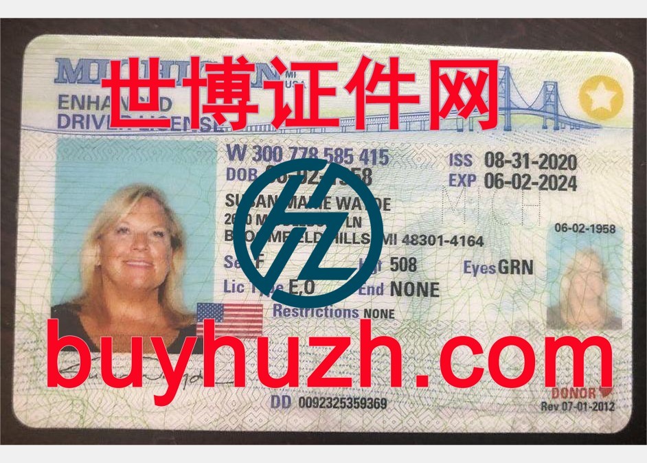 购买美国密歇根州驾驶证