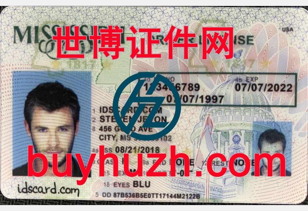 购买美国密西西比州驾驶证