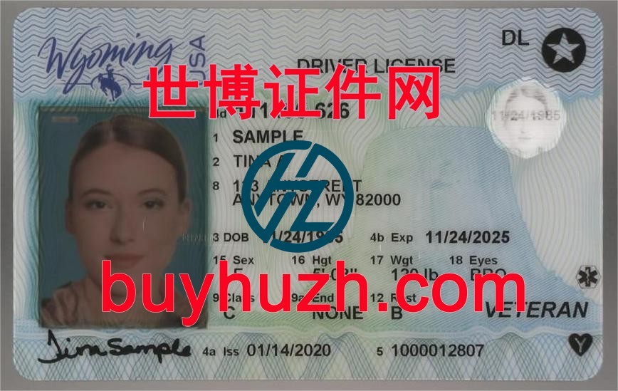 购买美国怀俄明州驾驶证