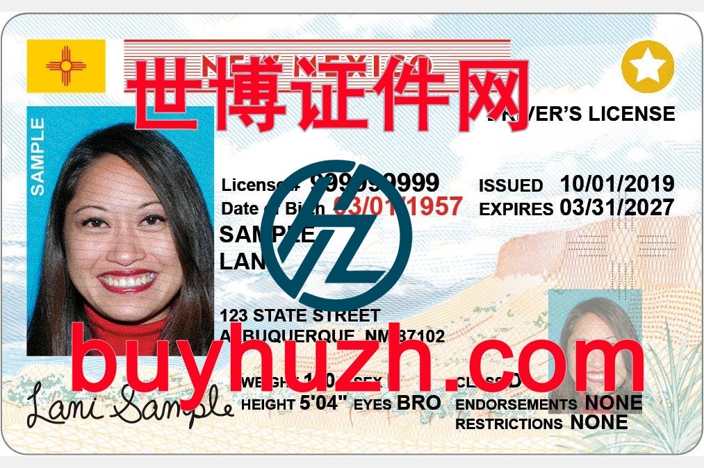 购买美国新墨西哥州驾驶证