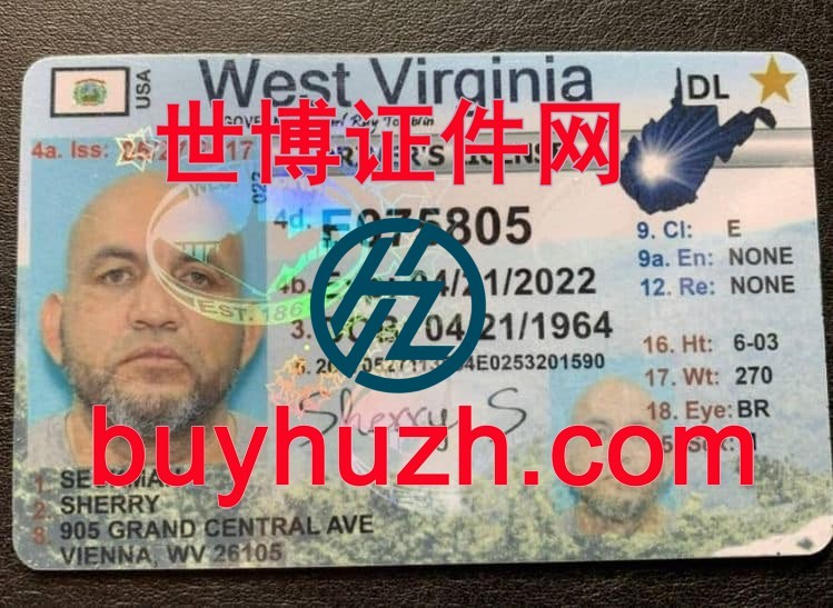 购买美国西弗吉尼亚州驾驶证