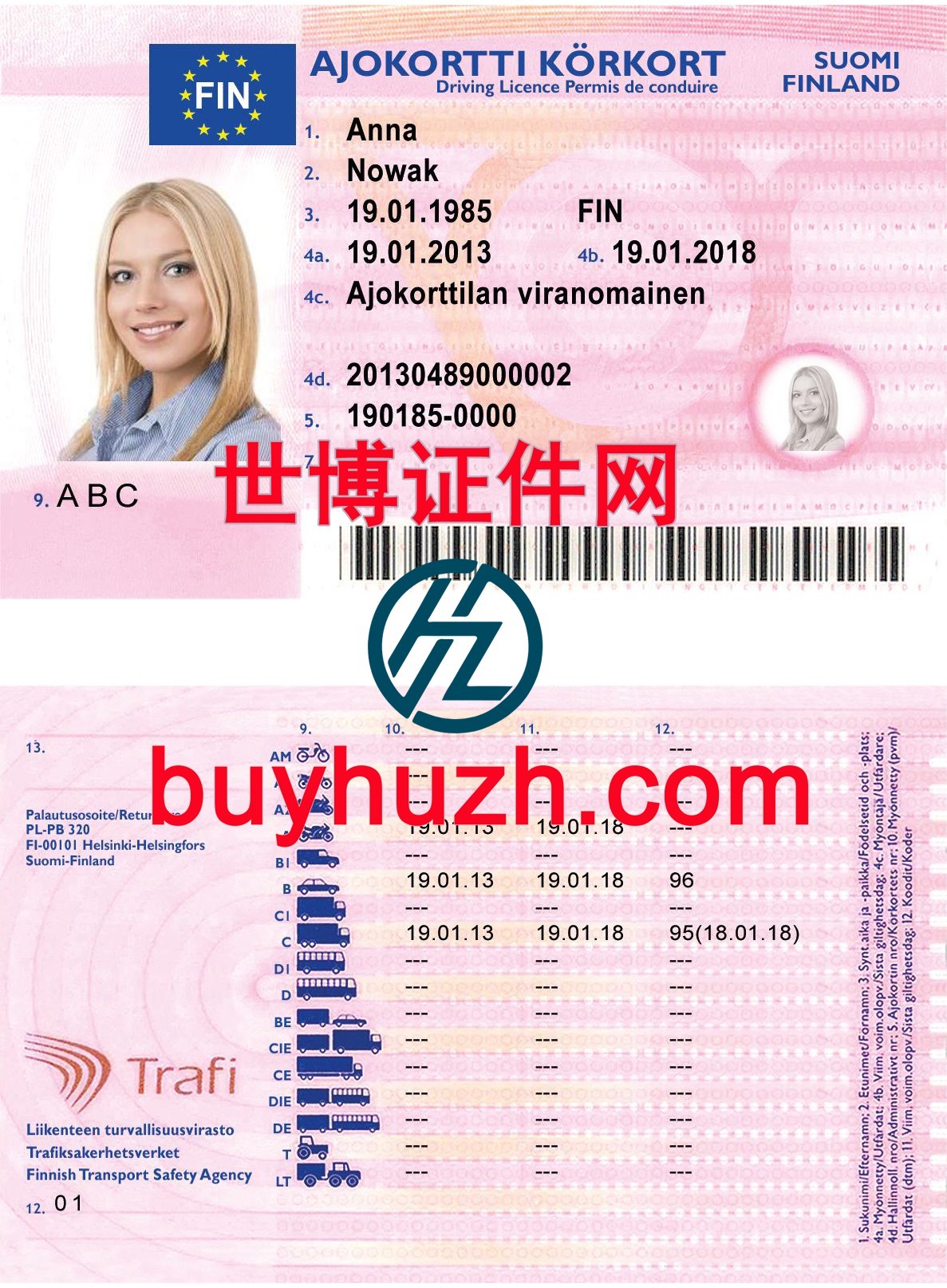 购买芬兰驾驶证