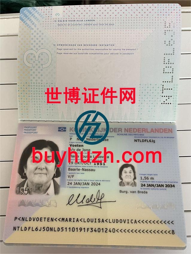 购买荷兰护照